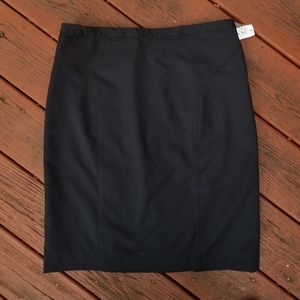 NWT Pendleton Wool Pencil Skirt in Navy Blue